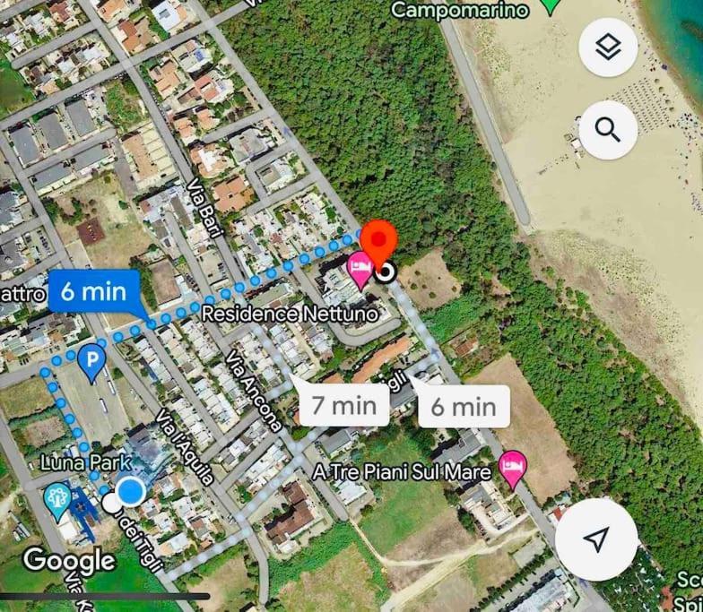 Residenza Tigli Campomarino Lido Apartment Ngoại thất bức ảnh